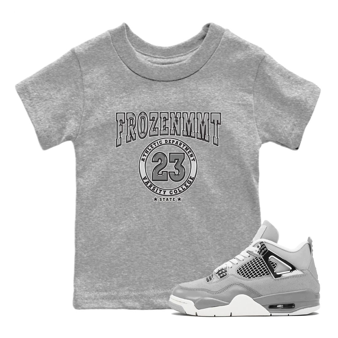 Varsity snkmatch Tee Kids - Air Jordan 4 Frozen Moments