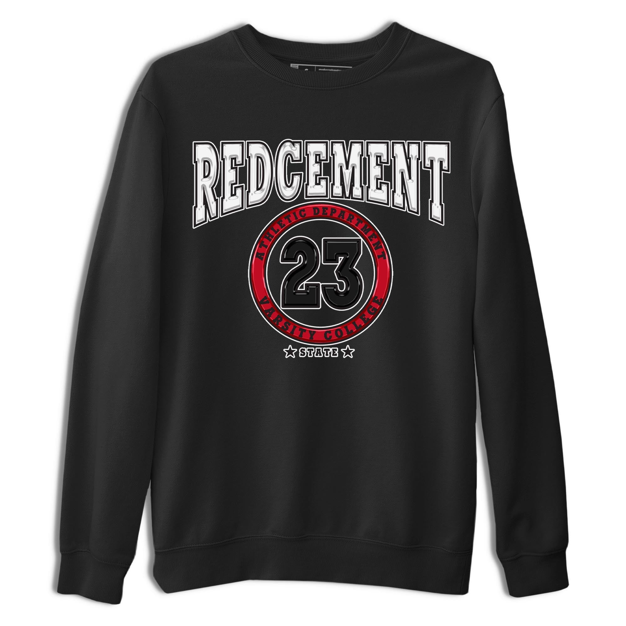 Varsity snkmatch Tee - Air Jordan 4 Red Cement