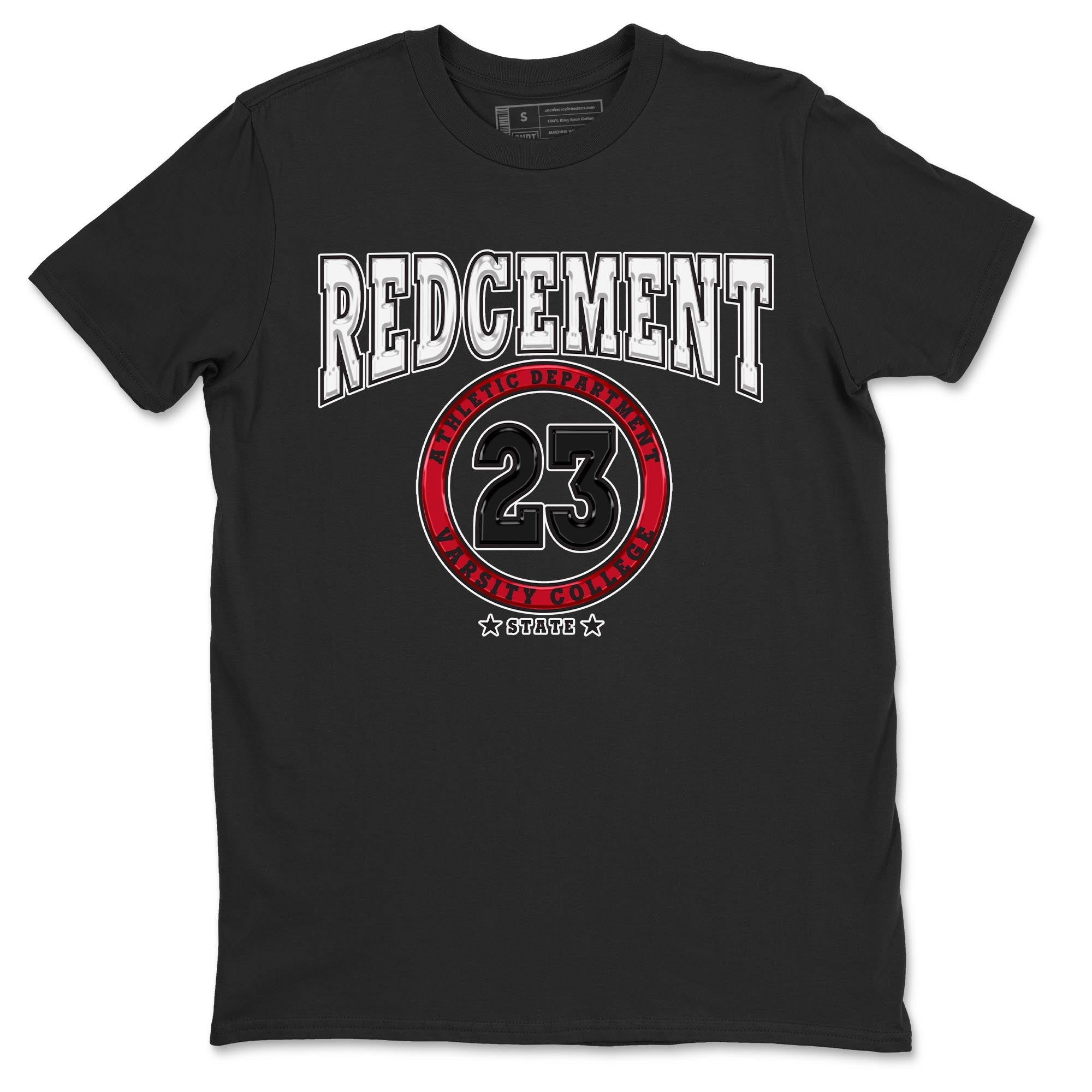 Varsity snkmatch Tee - Air Jordan 4 Red Cement