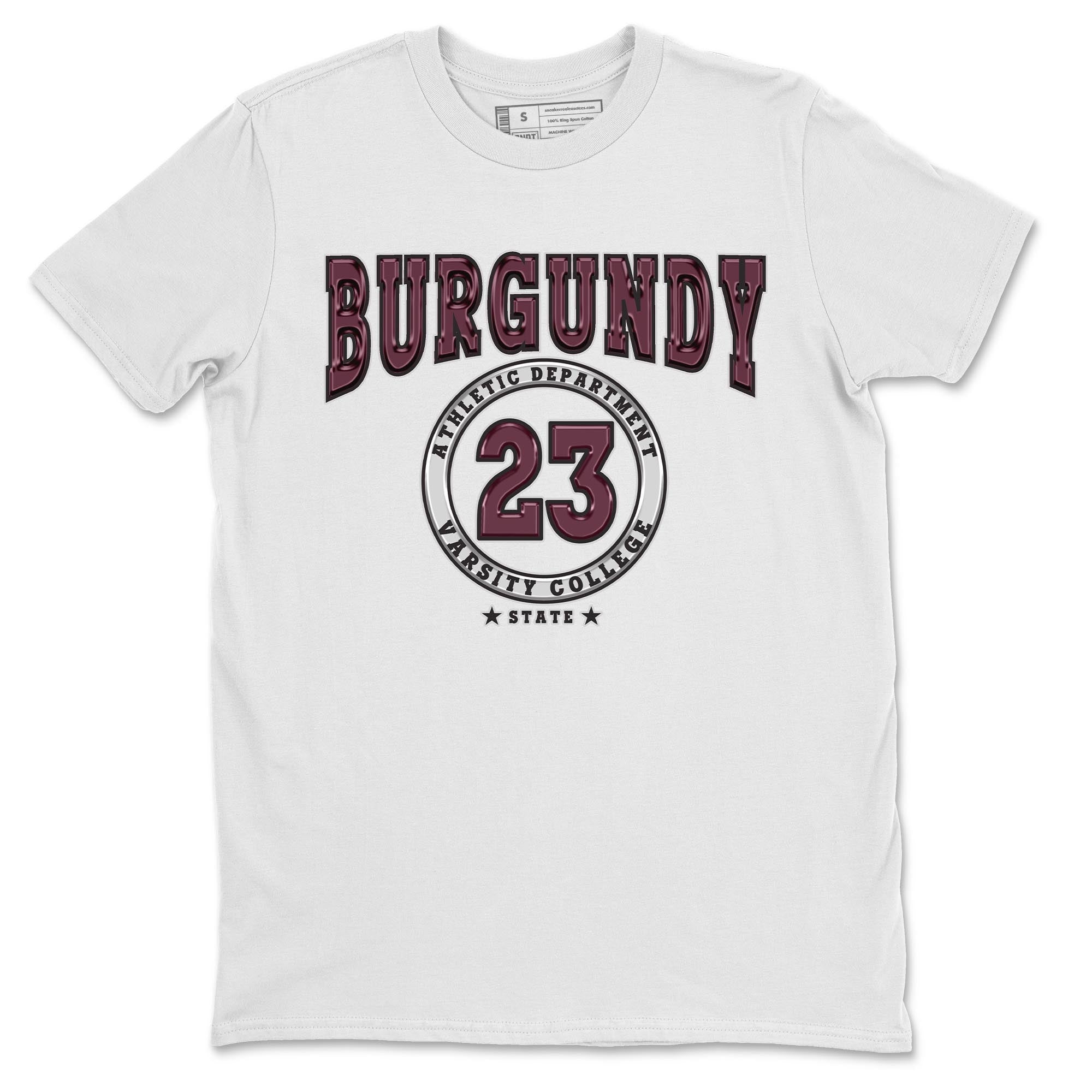 Varsity snkmatch Tee - Air Jordan 5 Burgundy