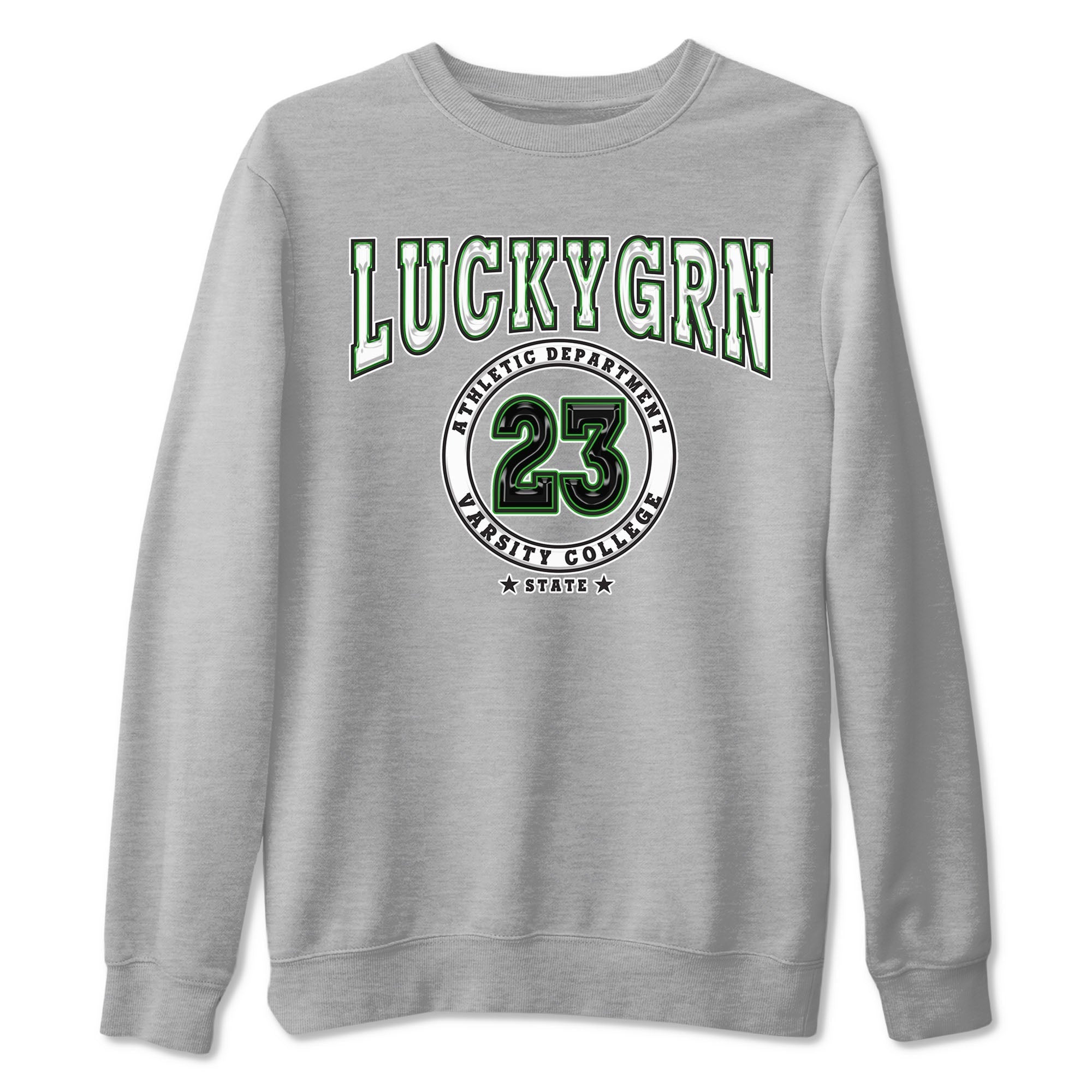 Varsity snkmatch Tees - Air Jordan 5 Lucky Green