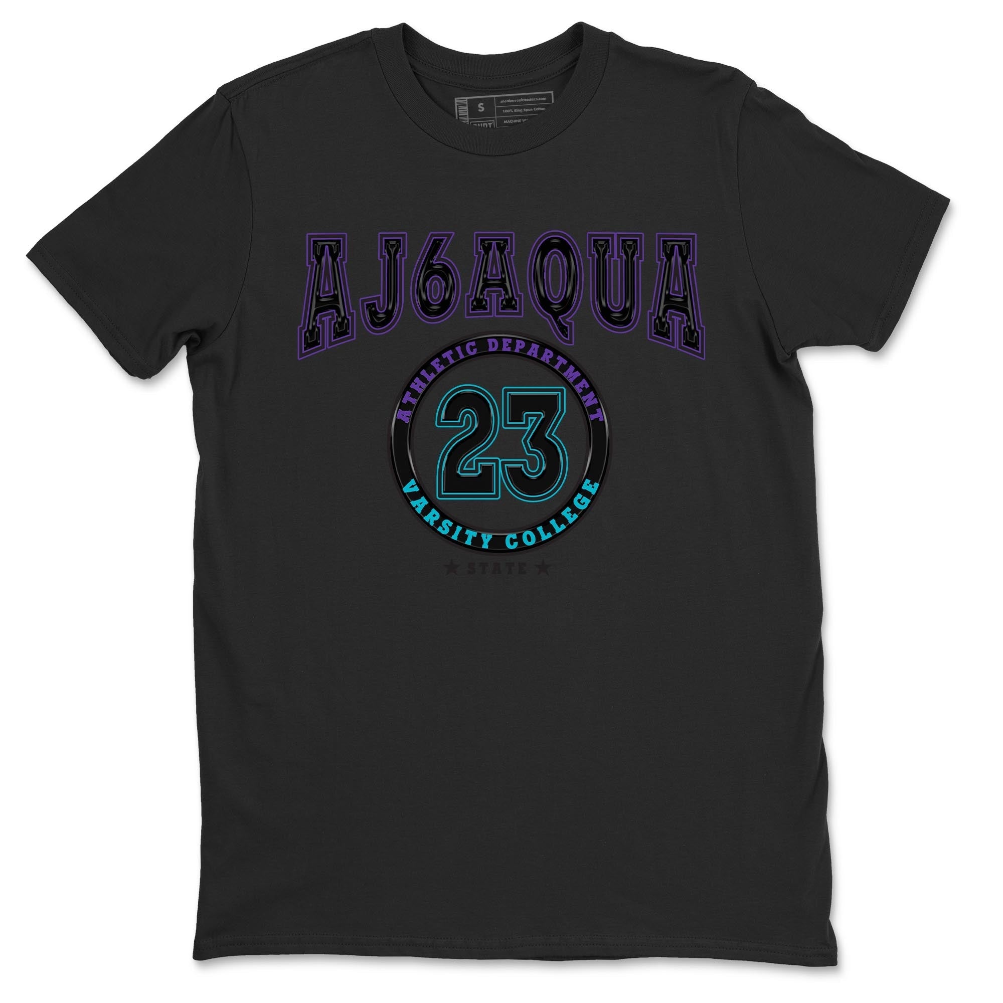 Varsity snkmatch Tee - Air Jordan 6 Aqua
