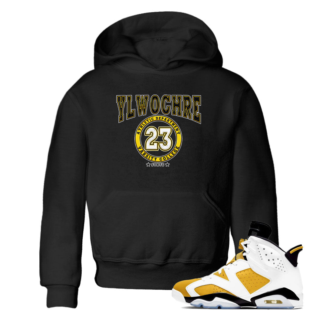 Varsity snkmatch Tees Kids - Air Jordan 6 Yellow Ochre