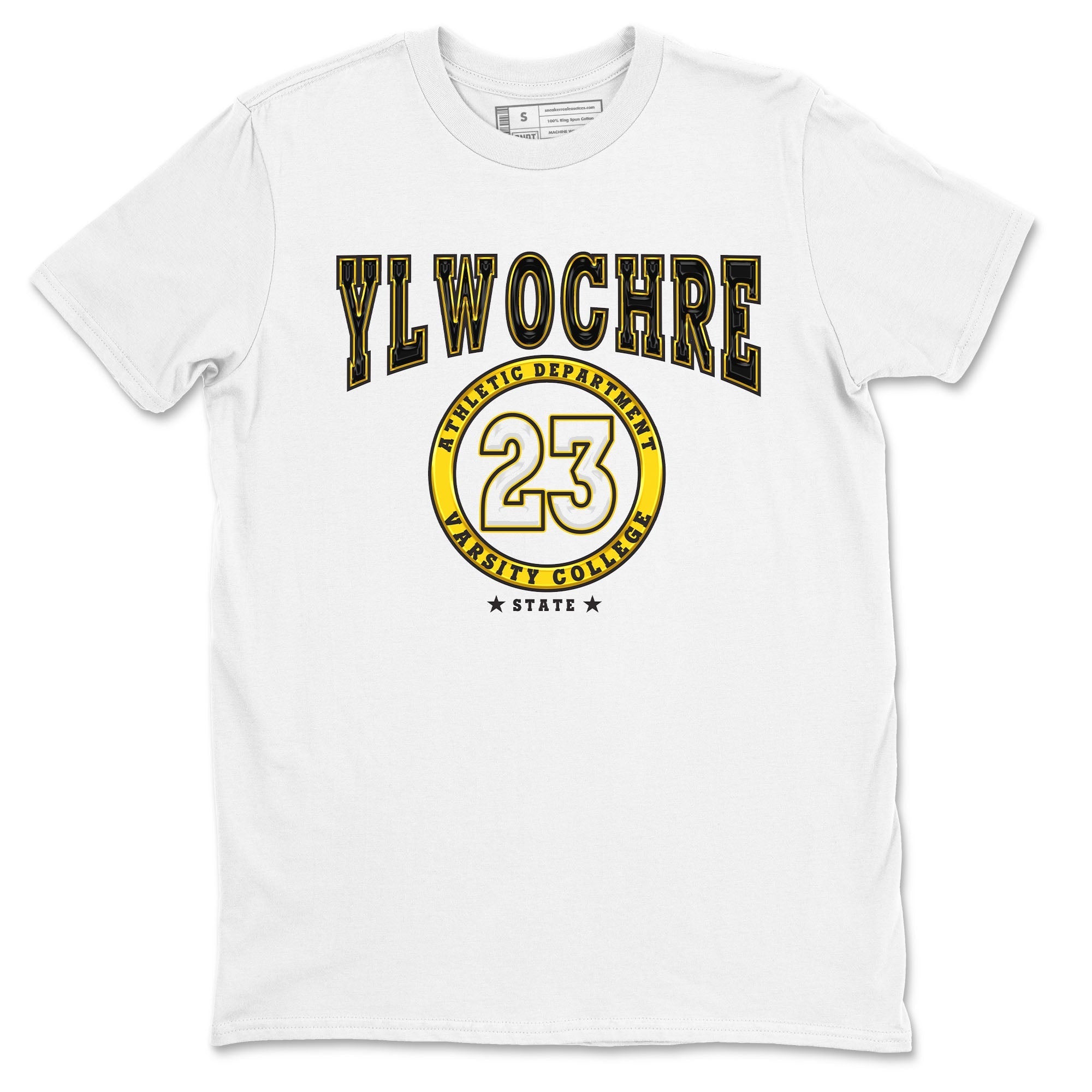 Varsity snkmatch Tees - Air Jordan 6 Yellow Ochre