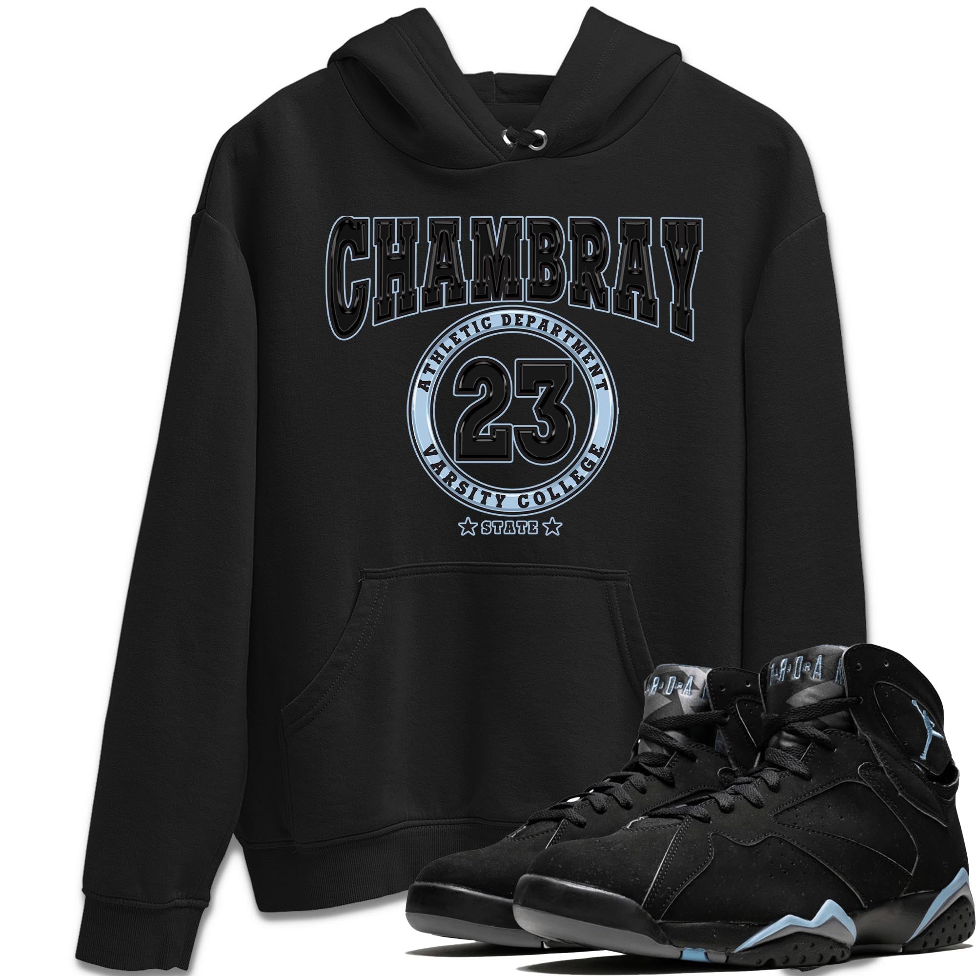 Varsity snkmatch Tee - Air Jordan 7 Chambray