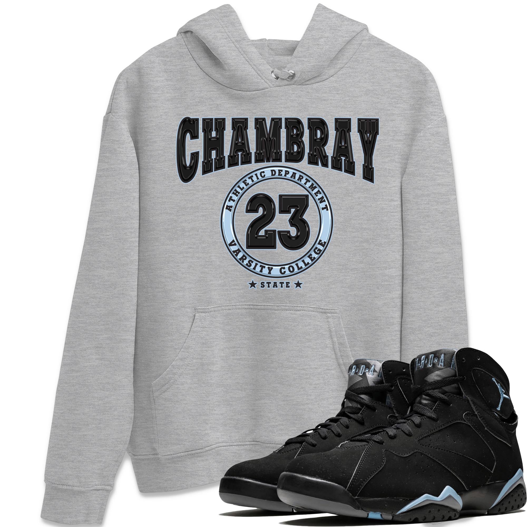 Varsity snkmatch Tee - Air Jordan 7 Chambray