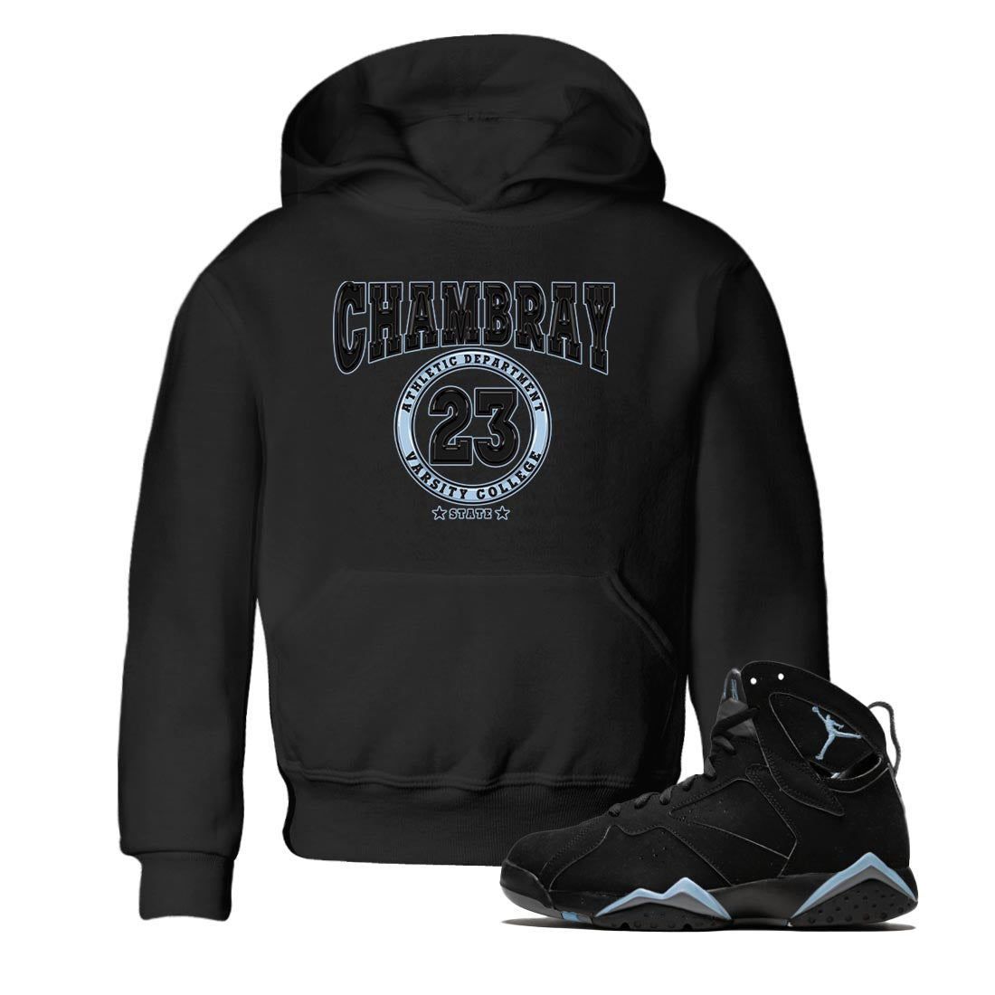 Varsity snkmatch Tee Kids - Air Jordan 7 Chambray