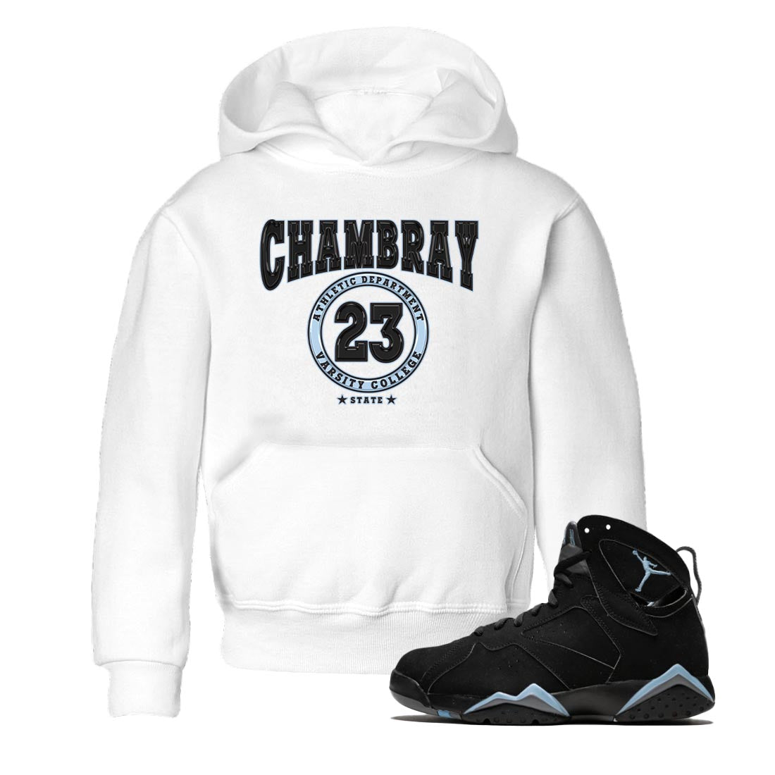 Varsity snkmatch Tee Kids - Air Jordan 7 Chambray