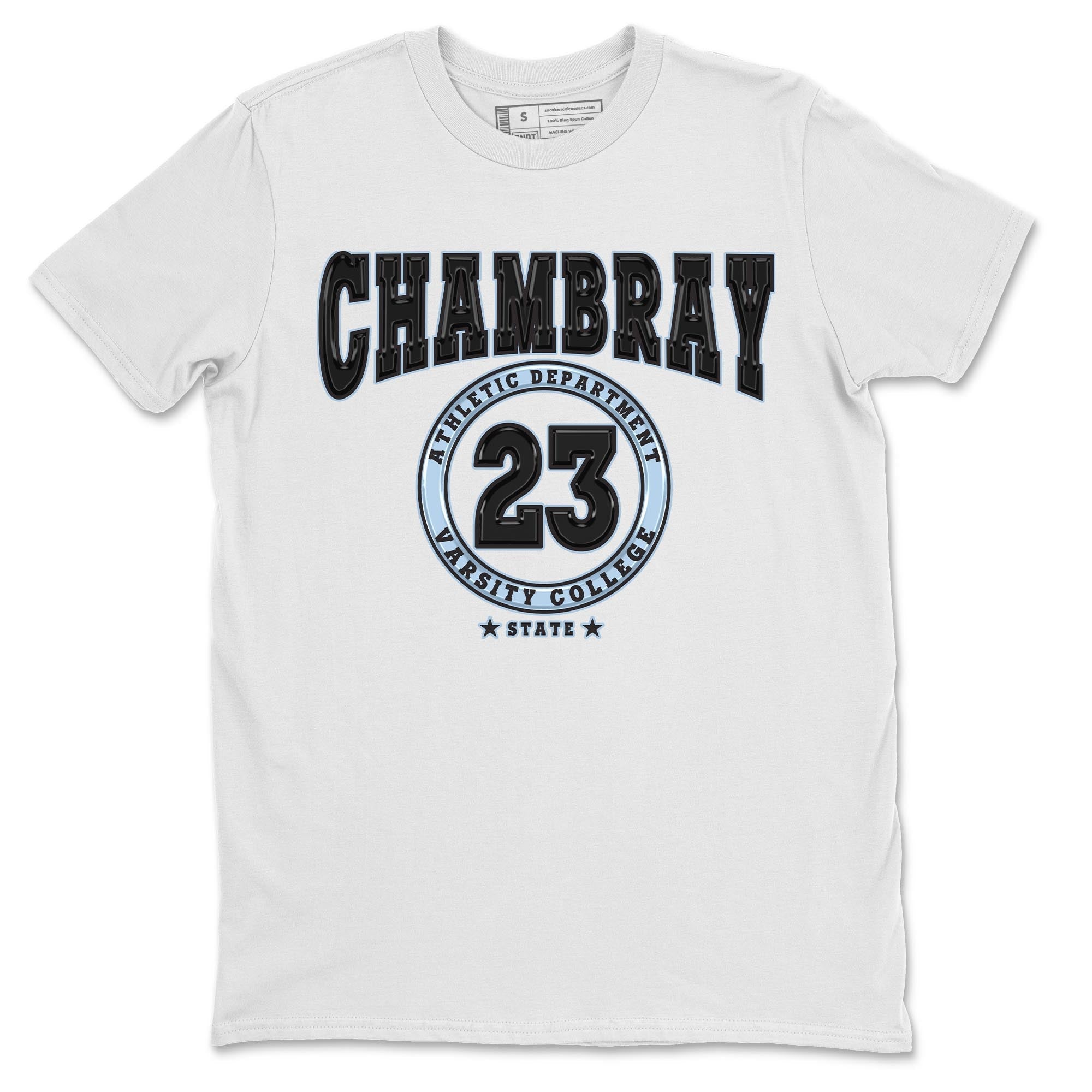 Varsity snkmatch Tee - Air Jordan 7 Chambray