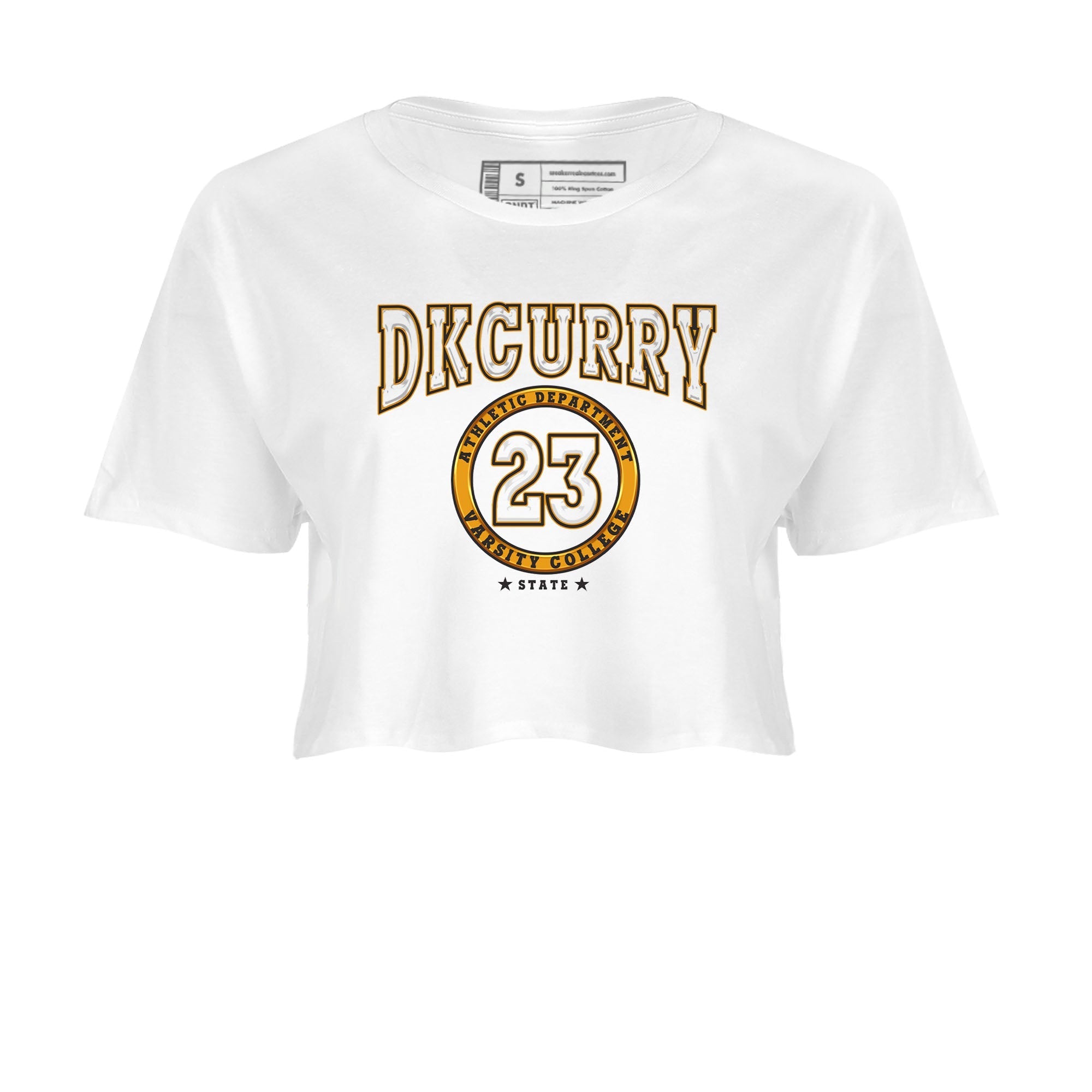Varsity snkmatch Tees Crop Top - Dunk Dark Curry