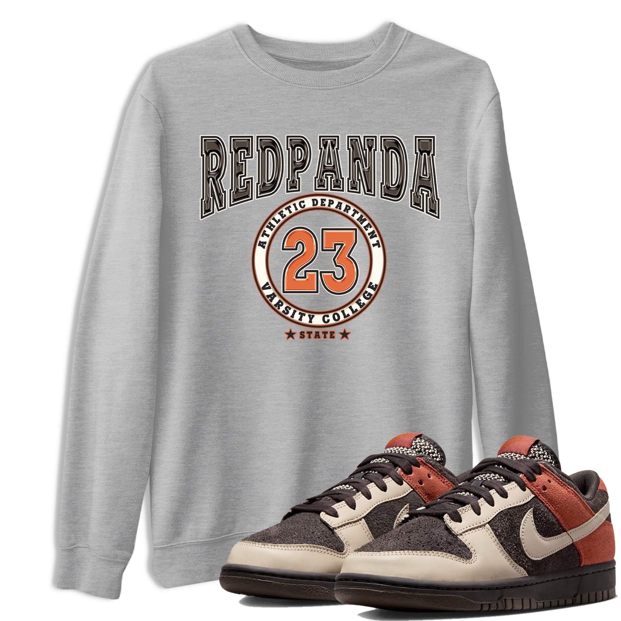 Varsity snkmatch Tee - Dunk Red Panda