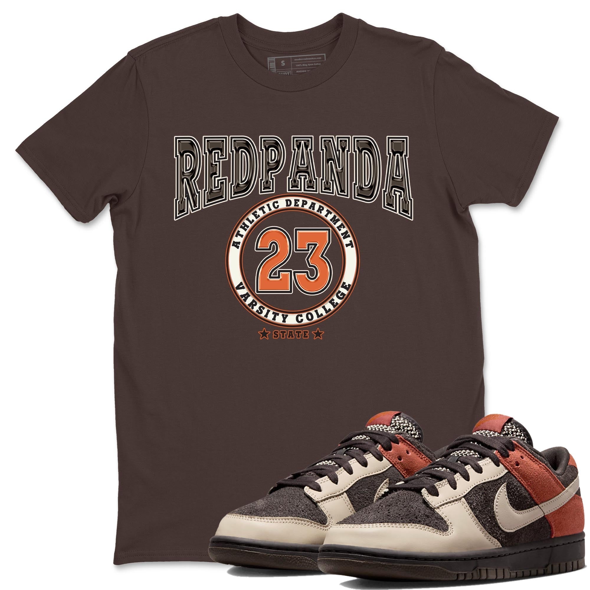 Varsity snkmatch Tee - Dunk Red Panda