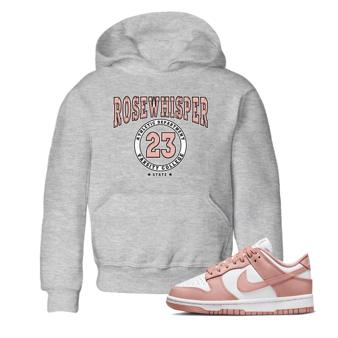 Varsity snkmatch Tee Kids - Dunk Rose Whisper