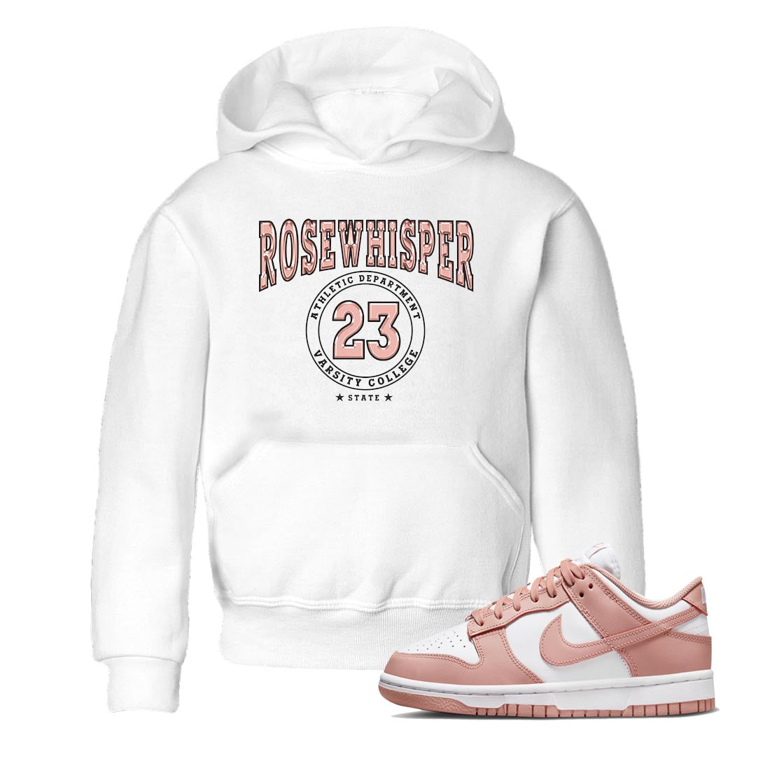 Varsity snkmatch Tee Kids - Dunk Rose Whisper