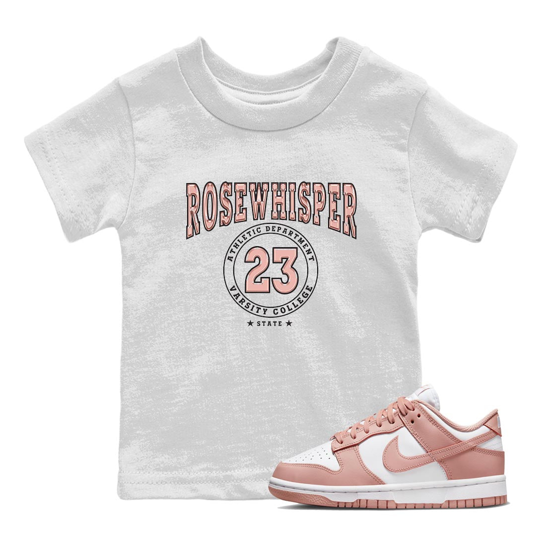 Varsity snkmatch Tee Kids - Dunk Rose Whisper