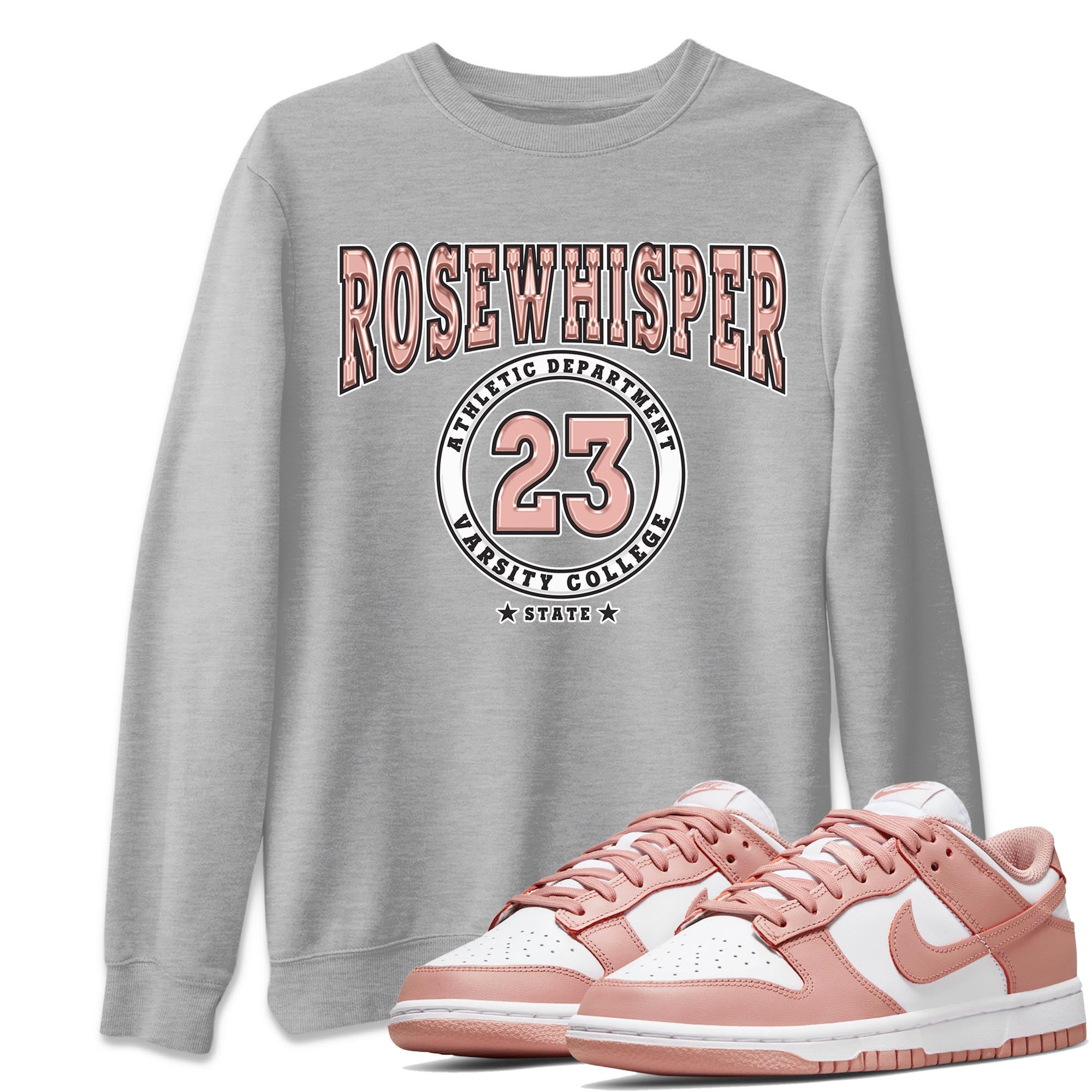 Varsity snkmatch Tee - Dunk Rose Whisper