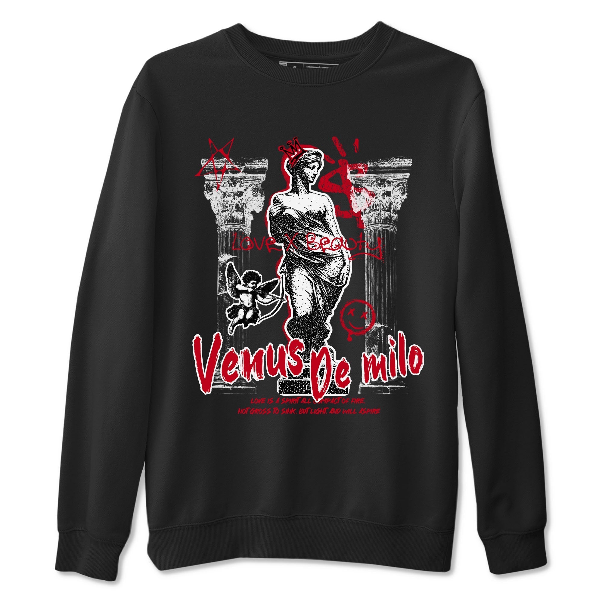 Venus De Milo snkmatch Tees - Air Jordan 1 '85 Bred