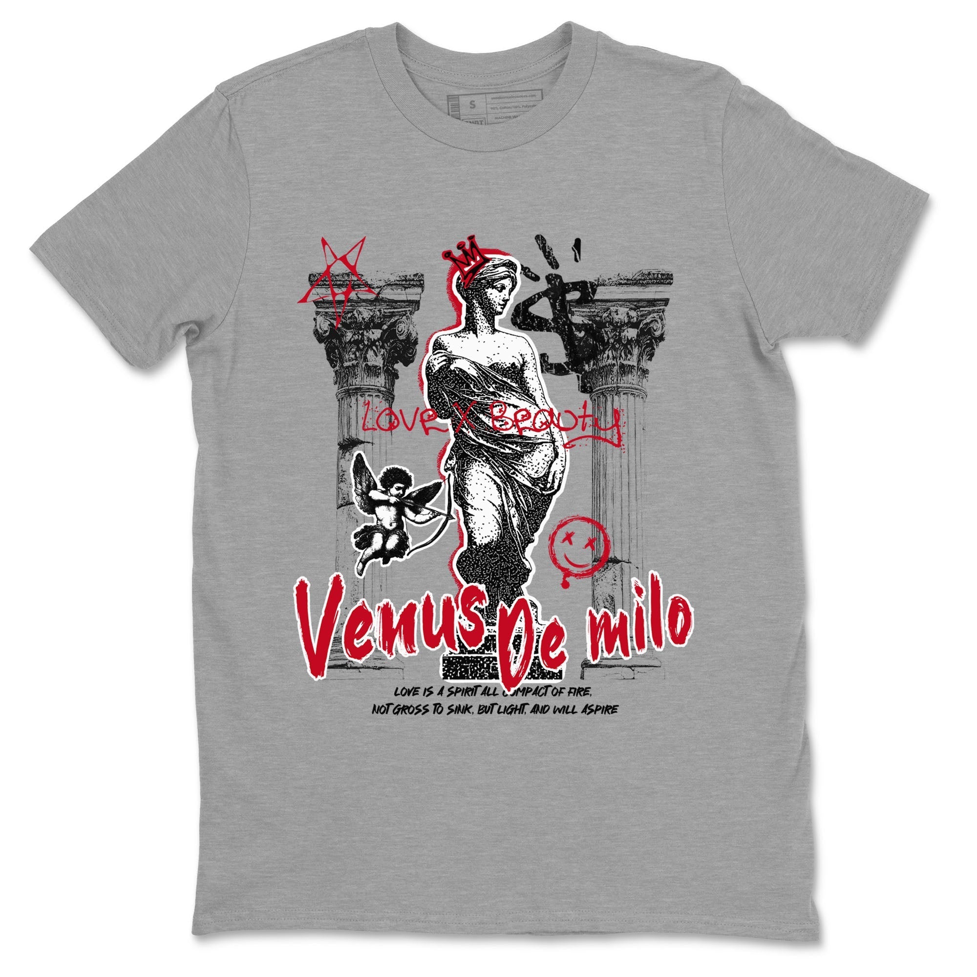 Venus De Milo snkmatch Tees - Air Jordan 1 '85 Bred