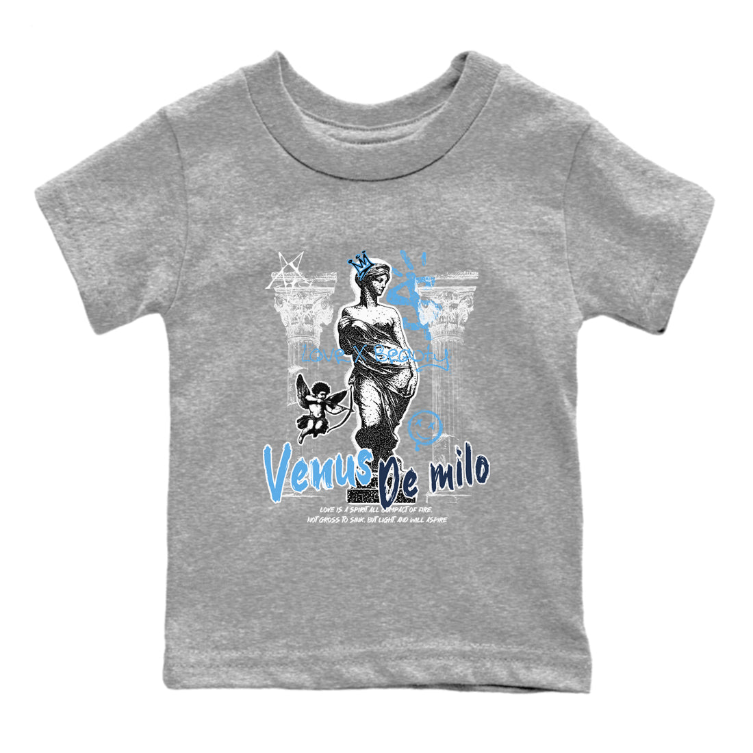 Venus De Milo snkmatch Tees Kids - Air Jordan 1 Obsidian