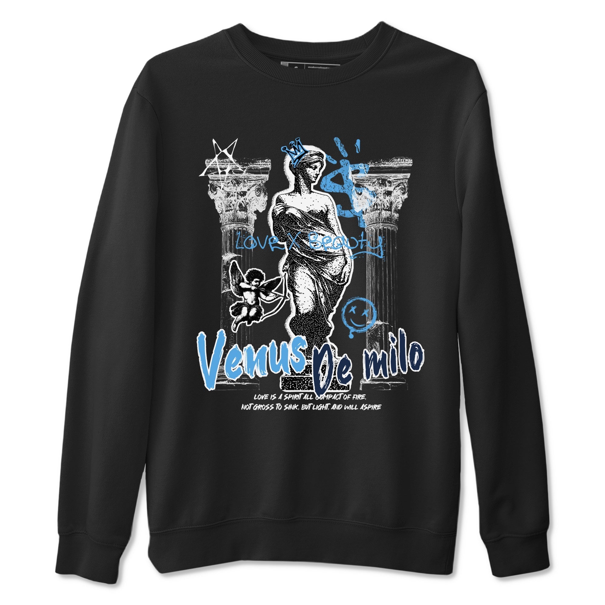 Venus De Milo snkmatch Tees - Air Jordan 1 Obsidian