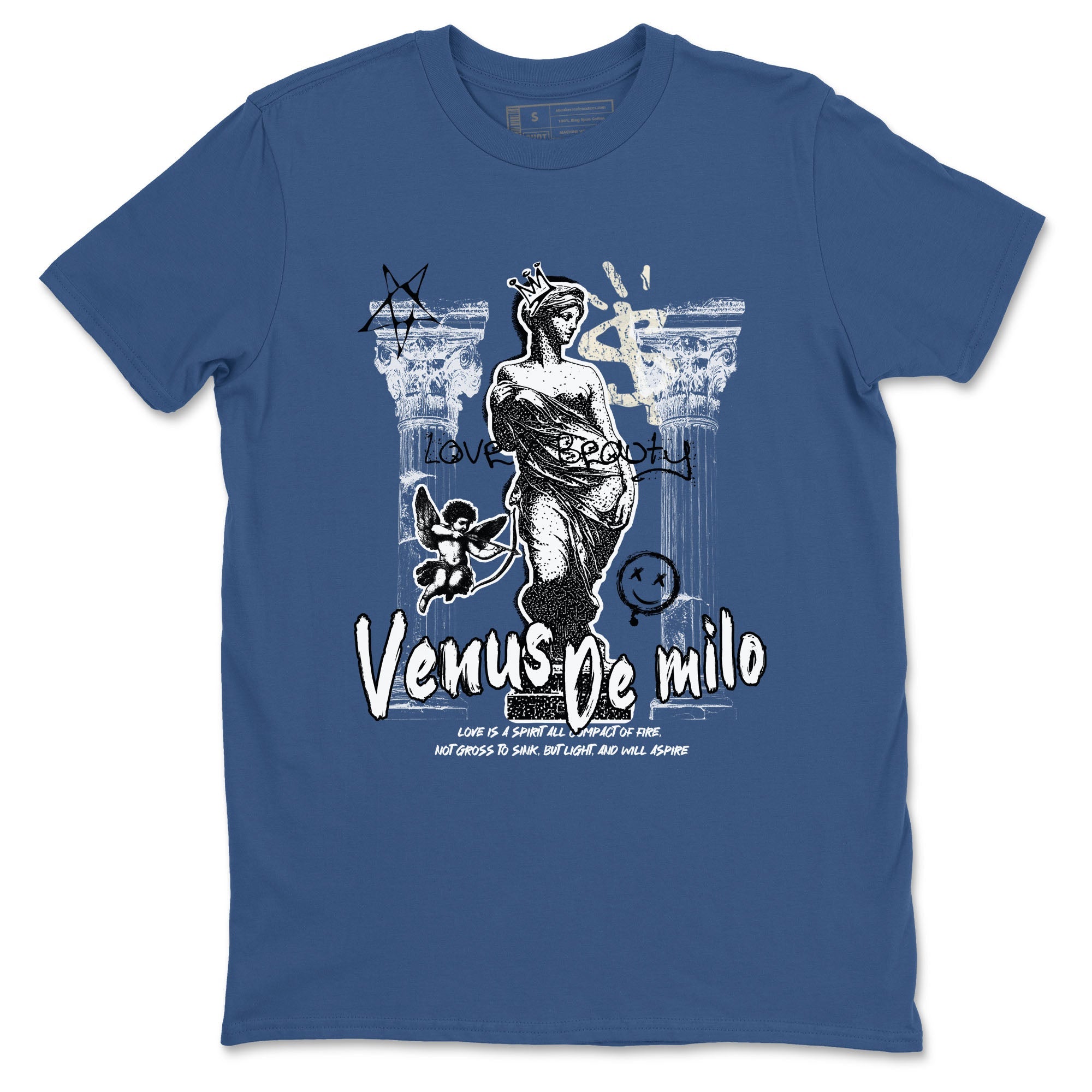Venus De Milo snkmatch Tees - Air Jordan 3 A Ma Maniere x Diffused Blue