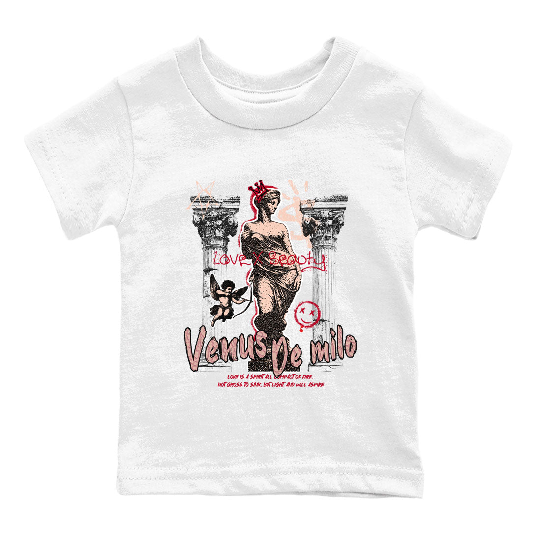 Venus De Milo snkmatch Tees Kids - Air Jordan 3 Valentines Day