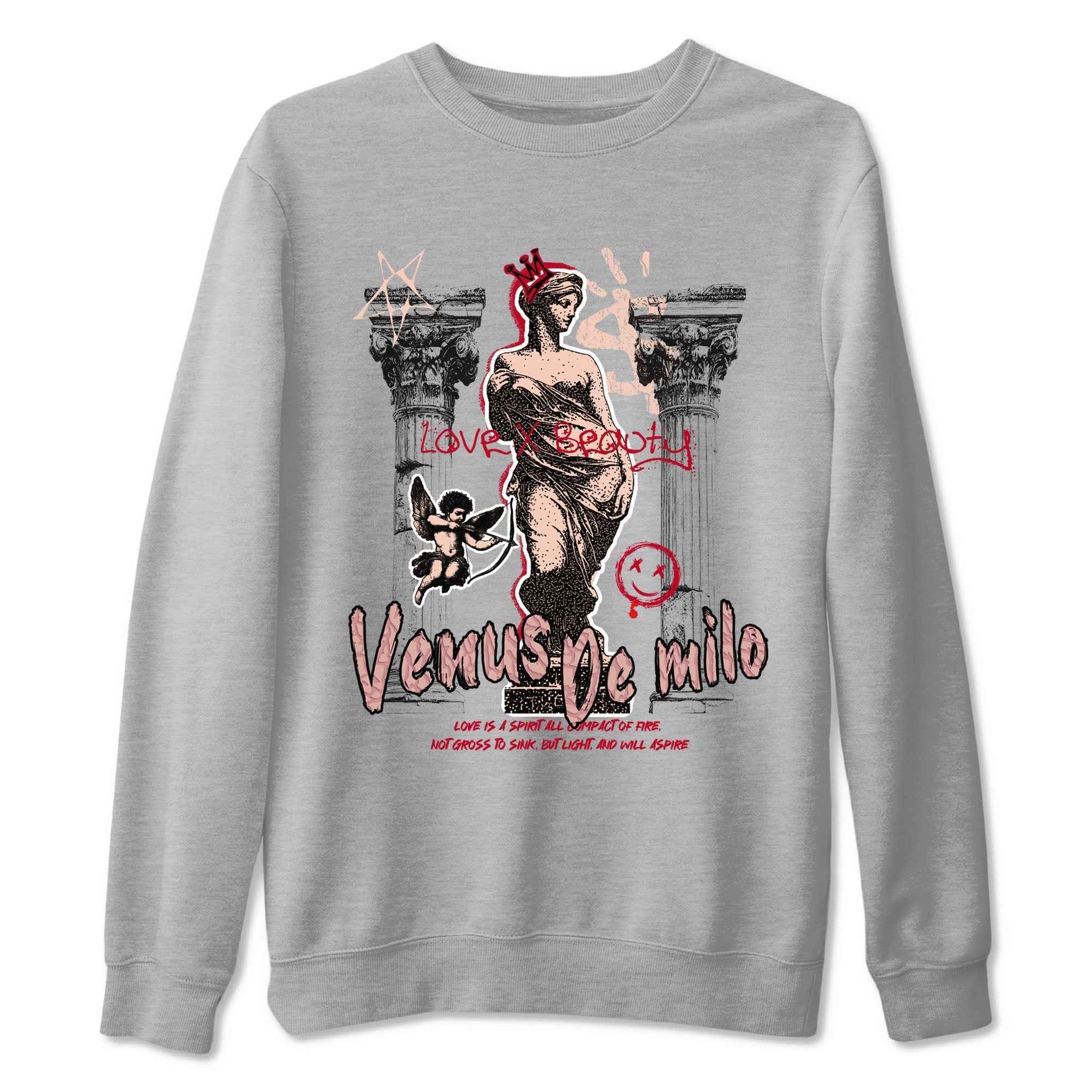 Venus De Milo snkmatch Tees - Air Jordan 3 Valentines Day
