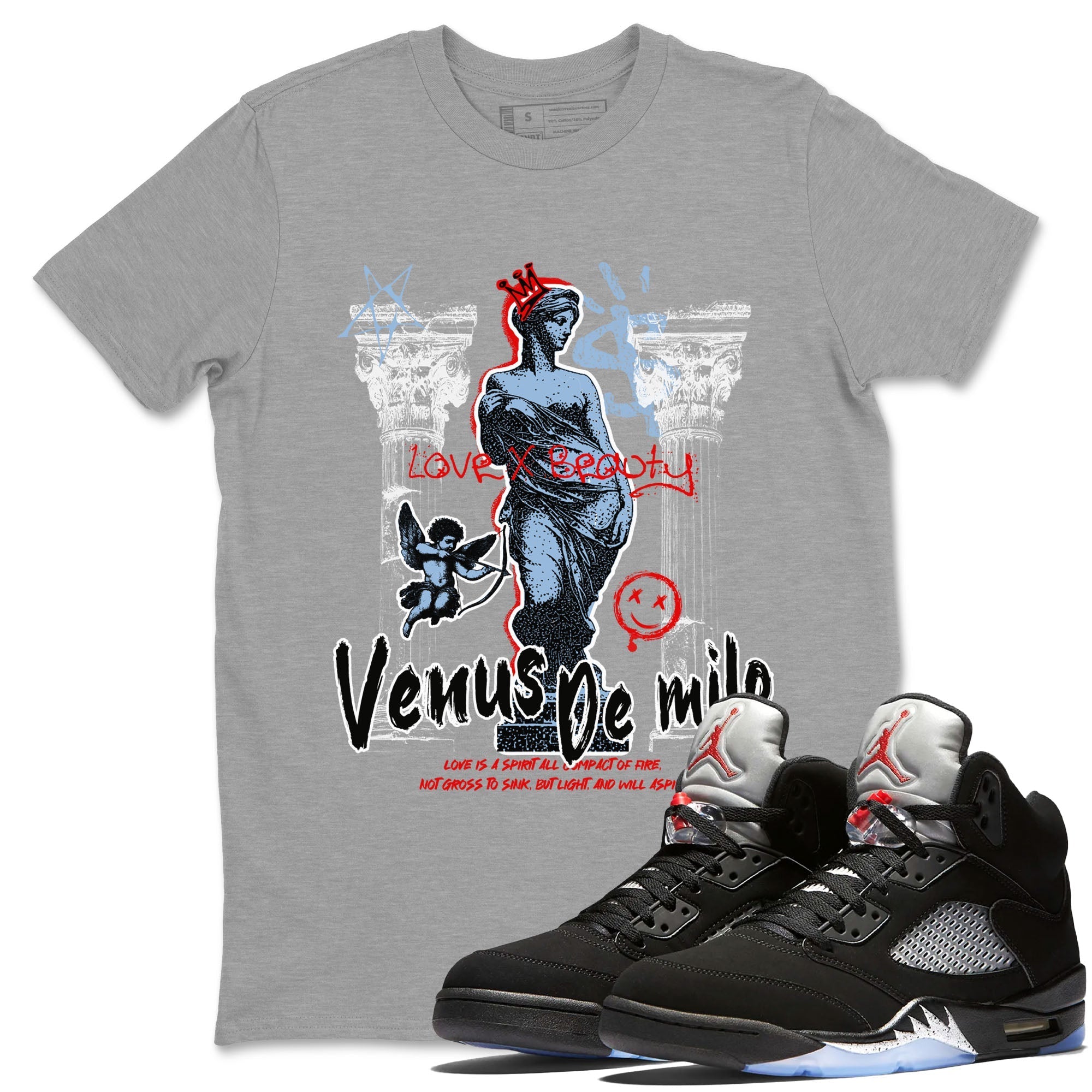 Venus De Milo snkmatch Tees - Air Jordan 5 Reimagined
