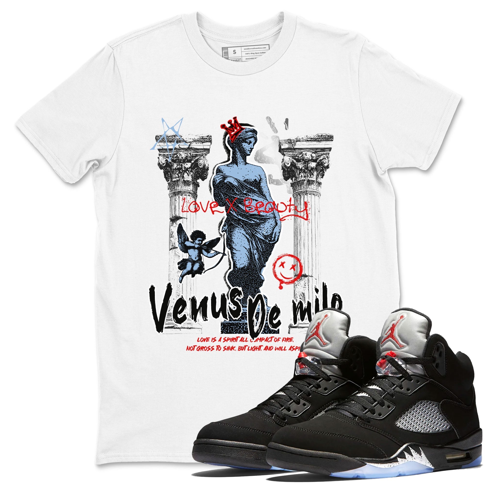 Venus De Milo snkmatch Tees - Air Jordan 5 Reimagined