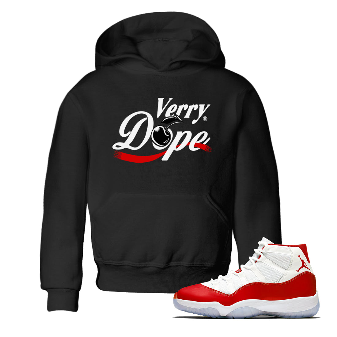 Verry Dope snkmatch Tees Kids - Air Jordan 11 Cherry