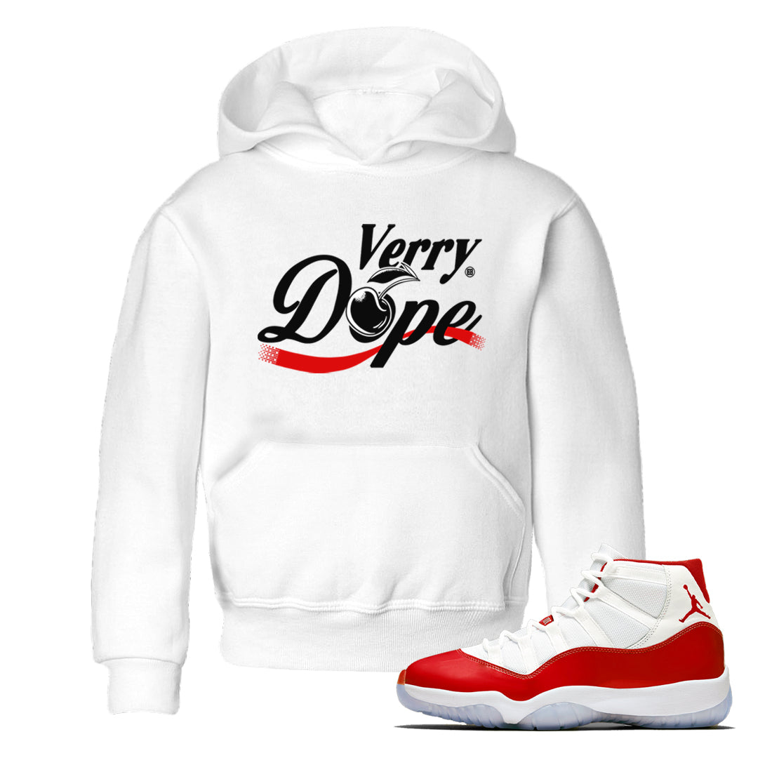 Verry Dope snkmatch Tees Kids - Air Jordan 11 Cherry