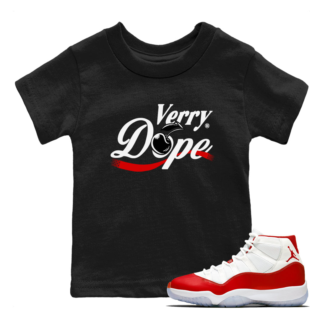 Verry Dope snkmatch Tees Kids - Air Jordan 11 Cherry
