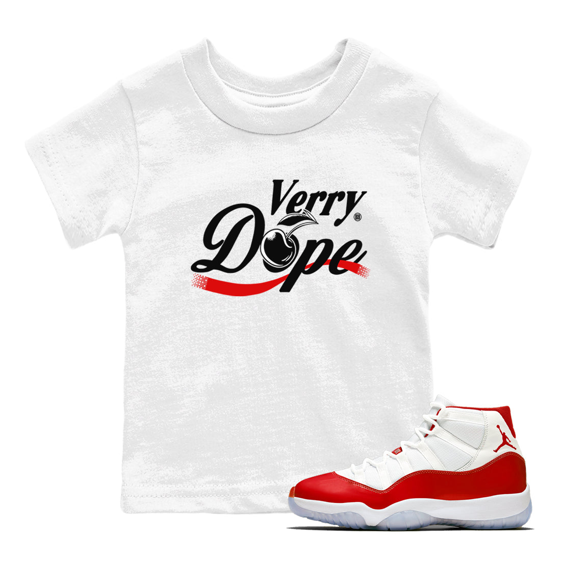 Verry Dope snkmatch Tees Kids - Air Jordan 11 Cherry