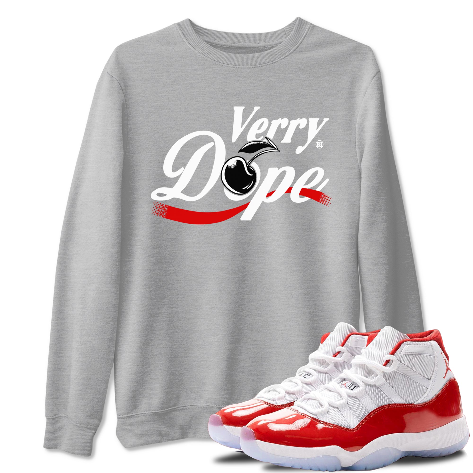 Verry Dope snkmatch Tees - Air Jordan 11 Cherry
