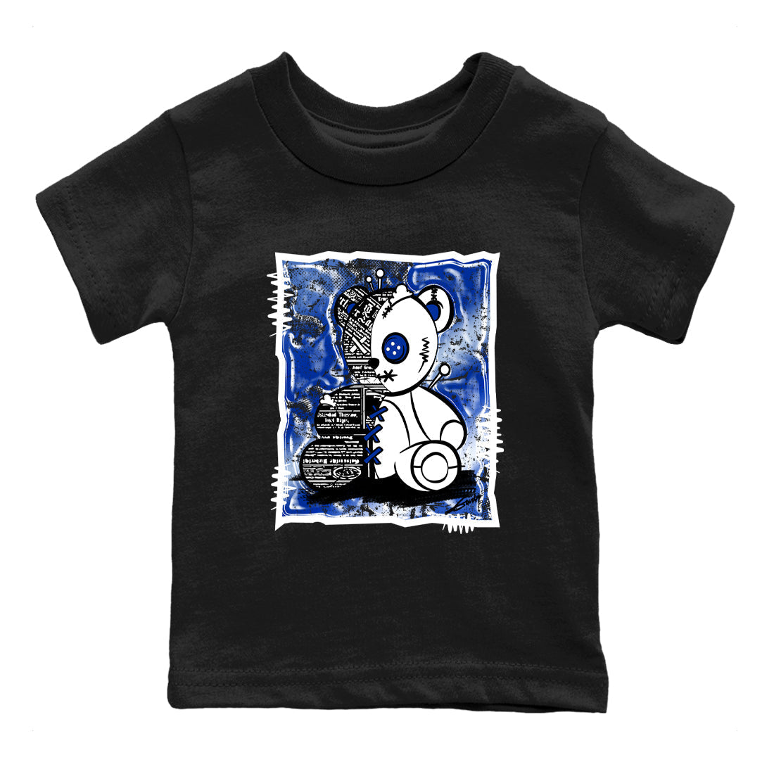 Vintage Bear snkmatch Tees Kids - Air Foamposite One Royal