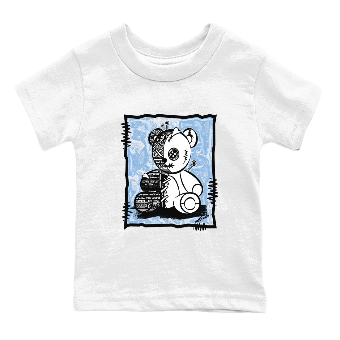Vintage Bear snkmatch Tees Kids - Air Jordan 11 Retro Legend Blue