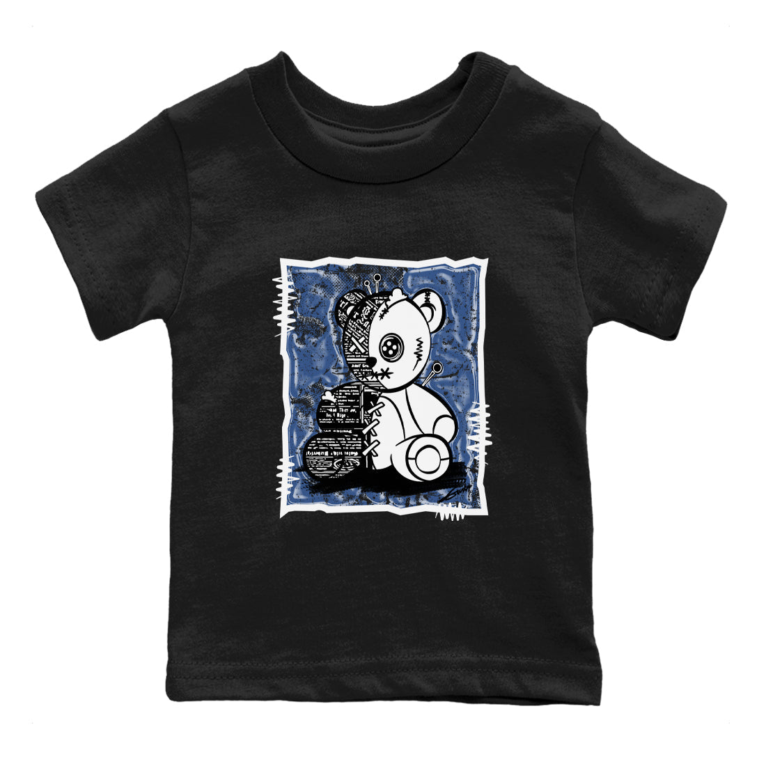 Vintage Bear snkmatch Tees Kids - Air Jordan 11 Diffused Blue