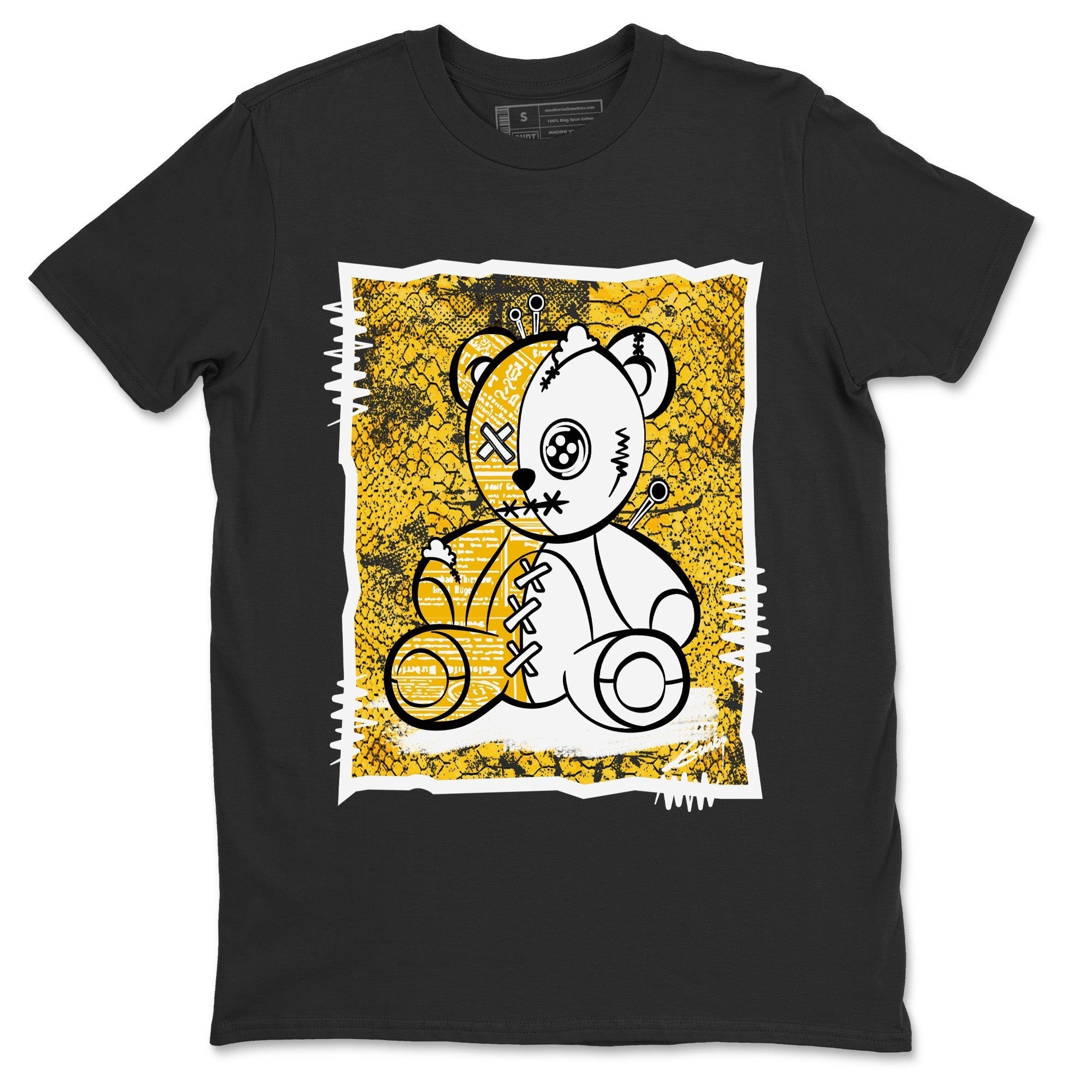 Vintage Bear Unisex Tops - Air Jordan 11 Yellow Python