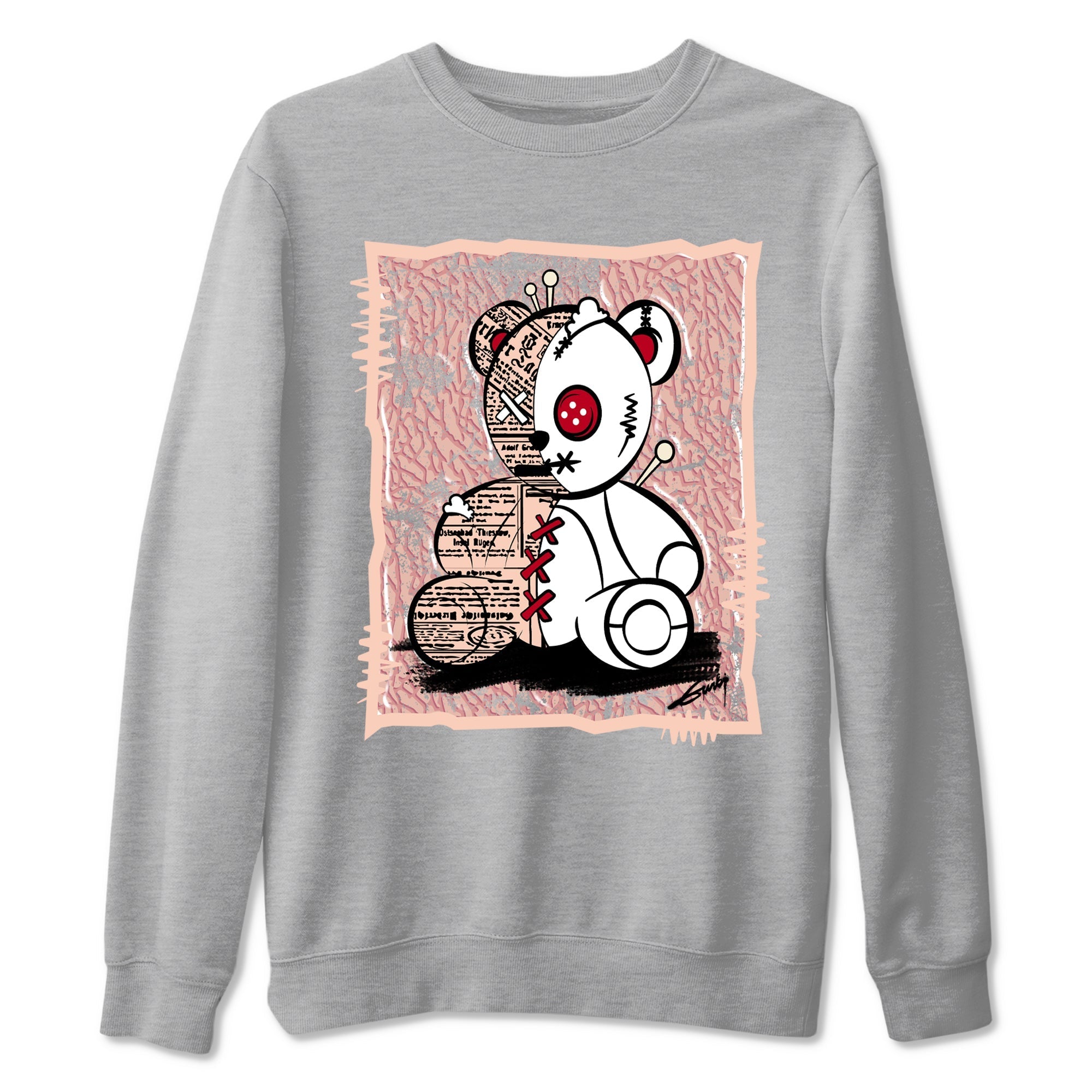 Vintage Bear snkmatch Tees - Air Jordan 3 Valentines Day