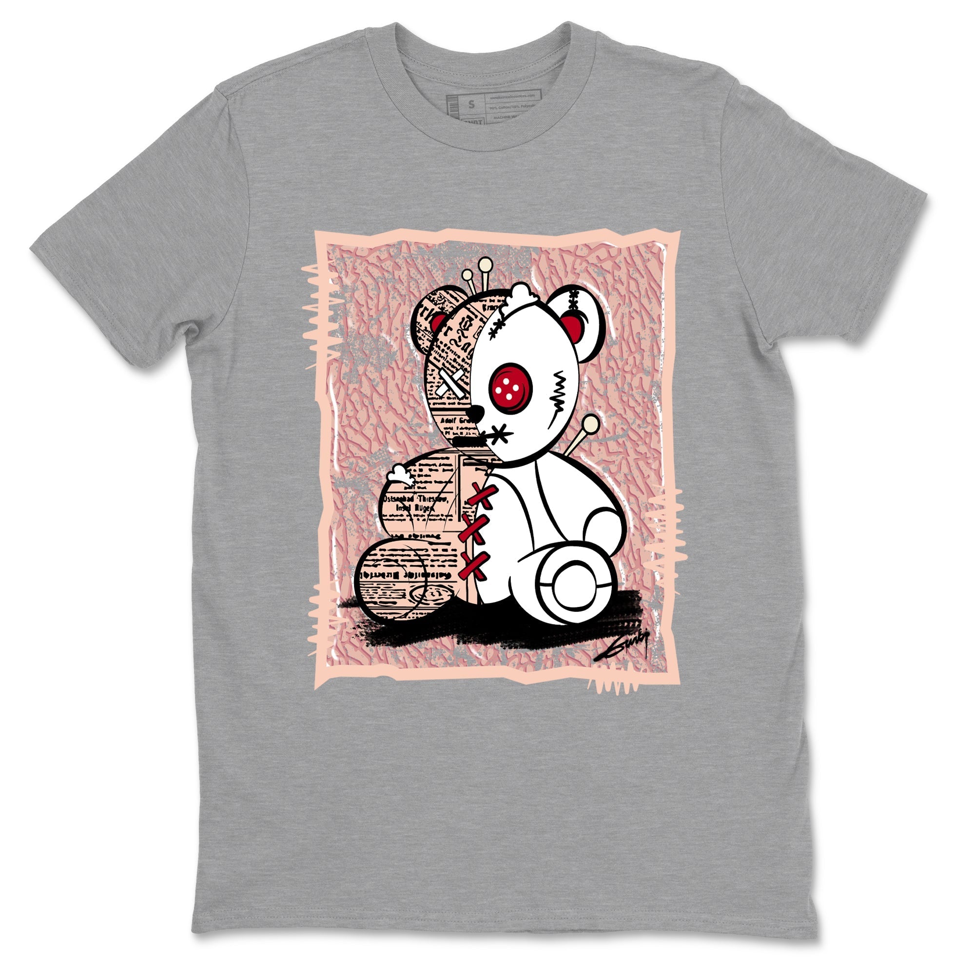 Vintage Bear snkmatch Tees - Air Jordan 3 Valentines Day