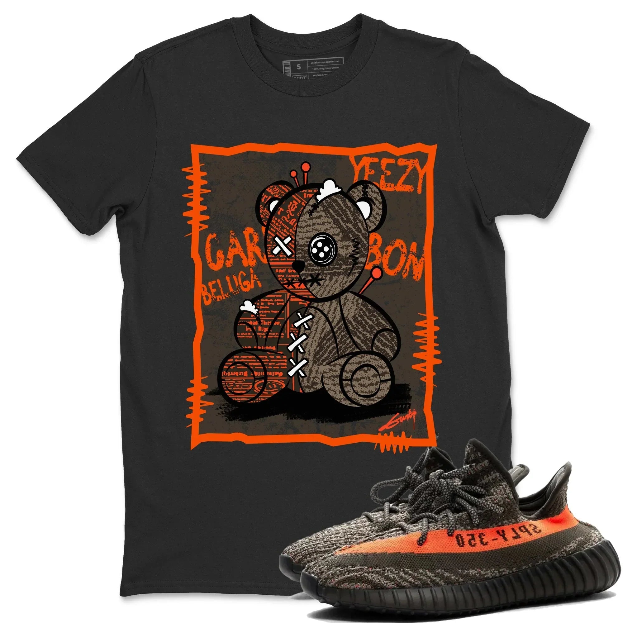 Vintage Bear Unisex Tops - Yeezy 350 Carbon Beluga