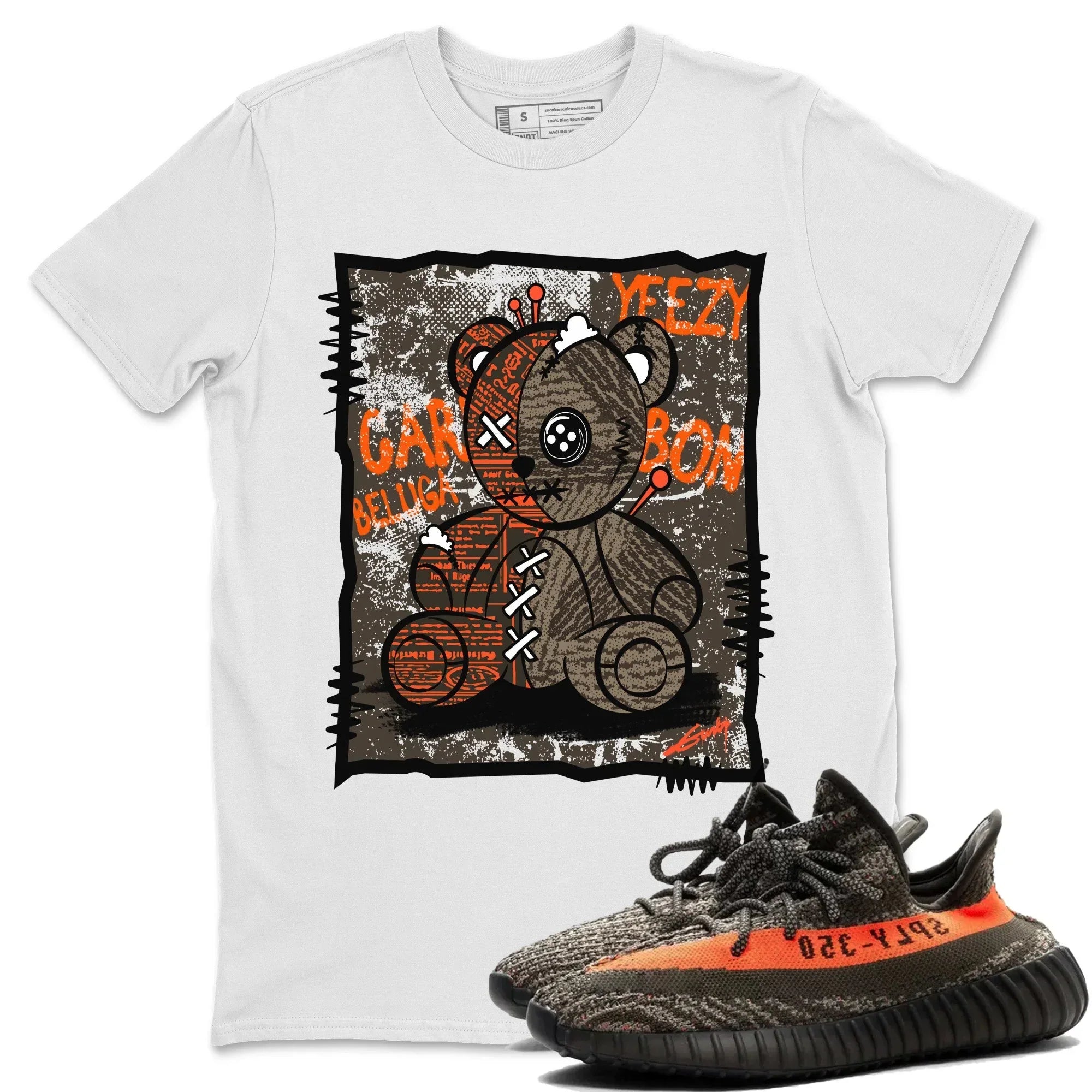 Vintage Bear Unisex Tops - Yeezy 350 Carbon Beluga