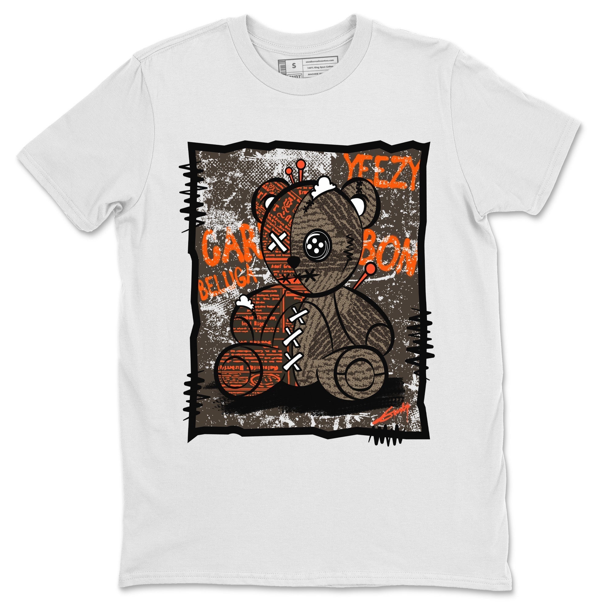 Vintage Bear Unisex Tops - Yeezy 350 Carbon Beluga