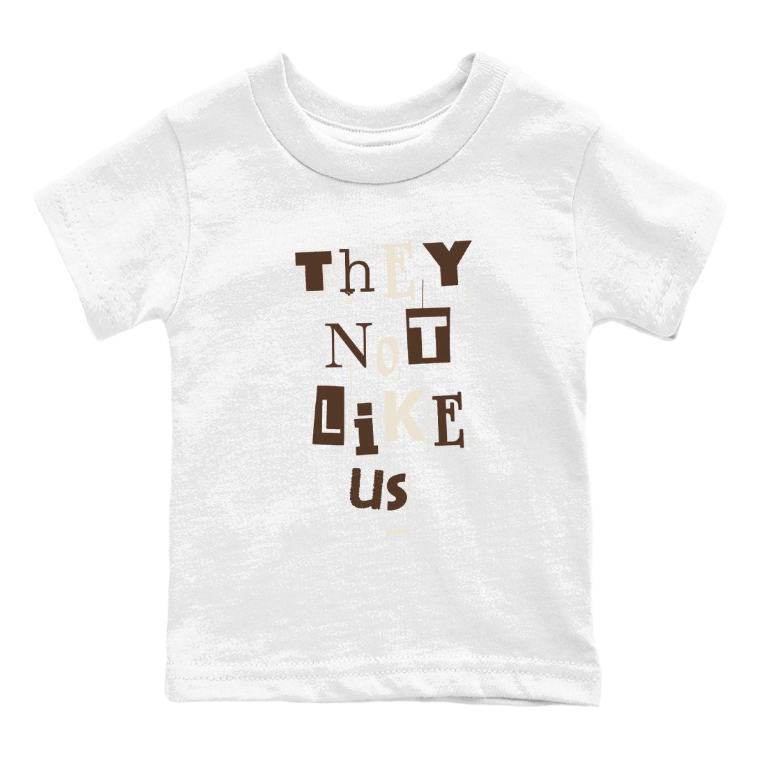 Vintage They Not Like Us snkmatch Tees Kids - Air Jordan 12 Baroque Brown