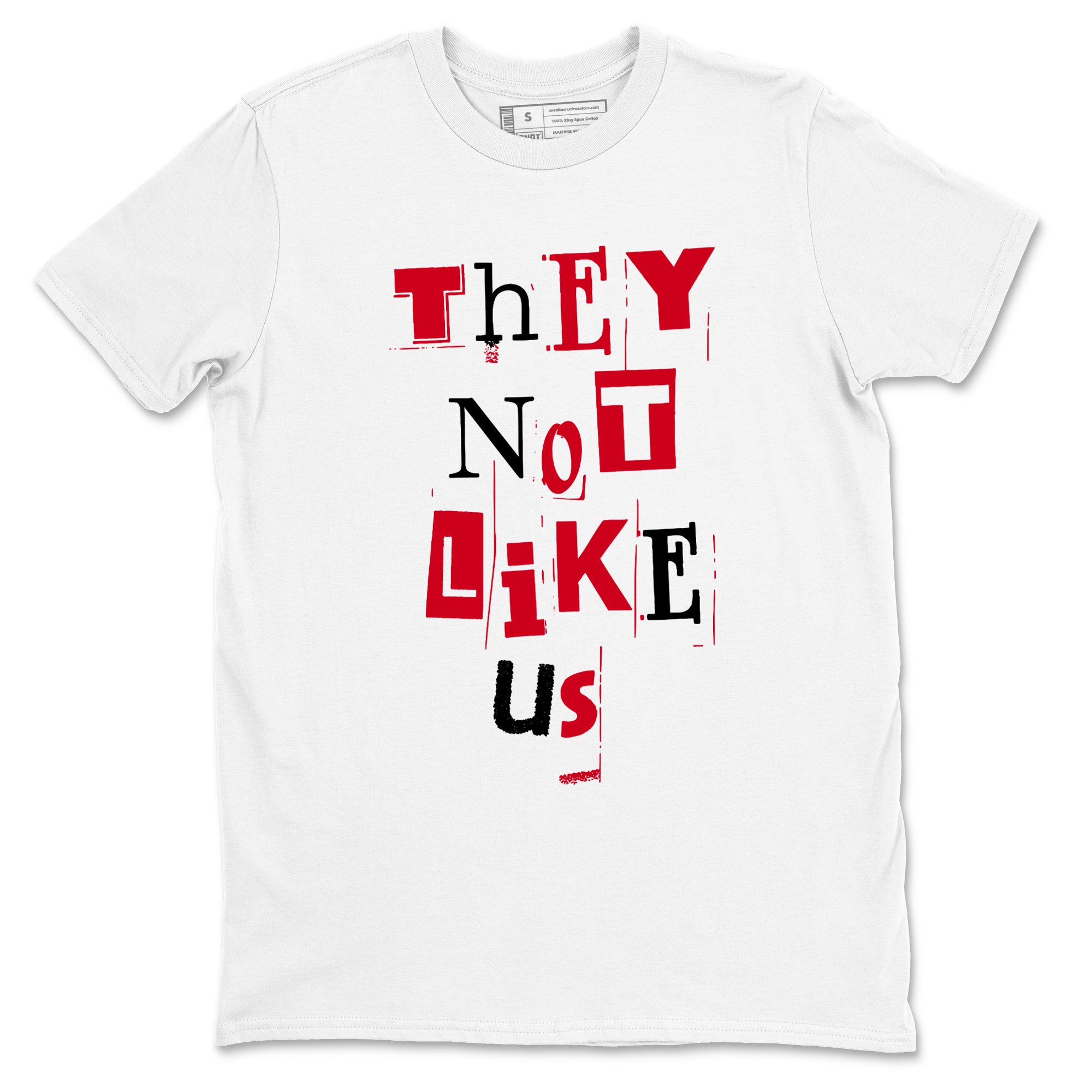 Vintage They Not Like Us snkmatch Tees - Air Jordan 12 Flu Game