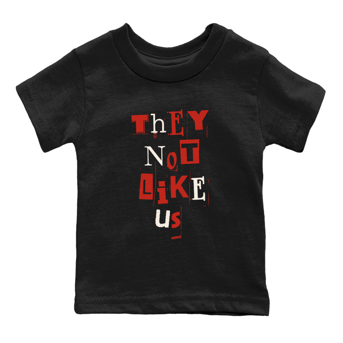 Vintage They Not Like Us snkmatch Tees Kids - Air Jordan 4 Brick By Brick