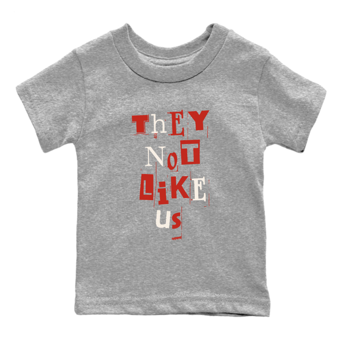 Vintage They Not Like Us snkmatch Tees Kids - Air Jordan 4 Brick By Brick