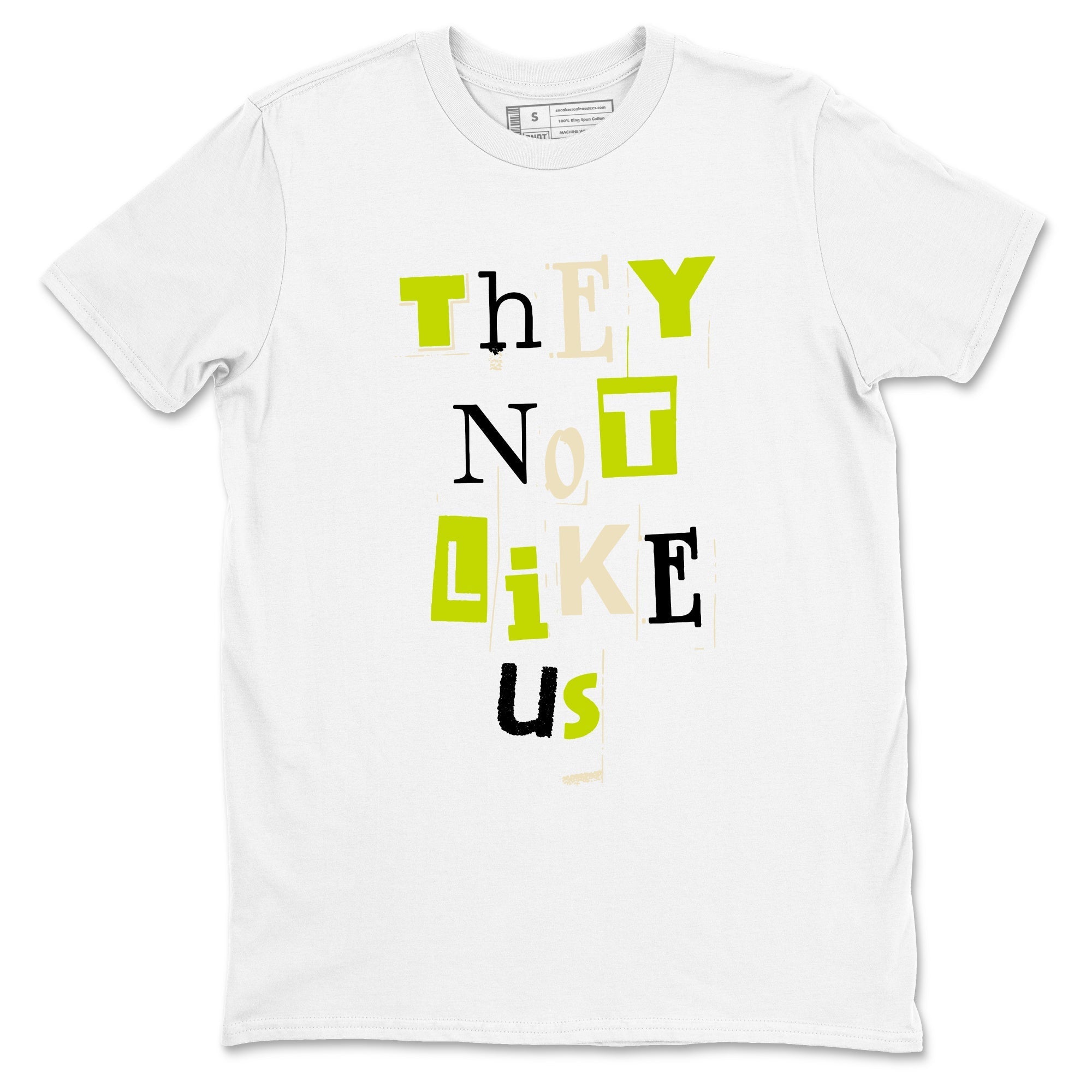 Vintage They Not Like Us snkmatch Tees - Jordan Jumpman Jack Travis Scott Bright Cactus