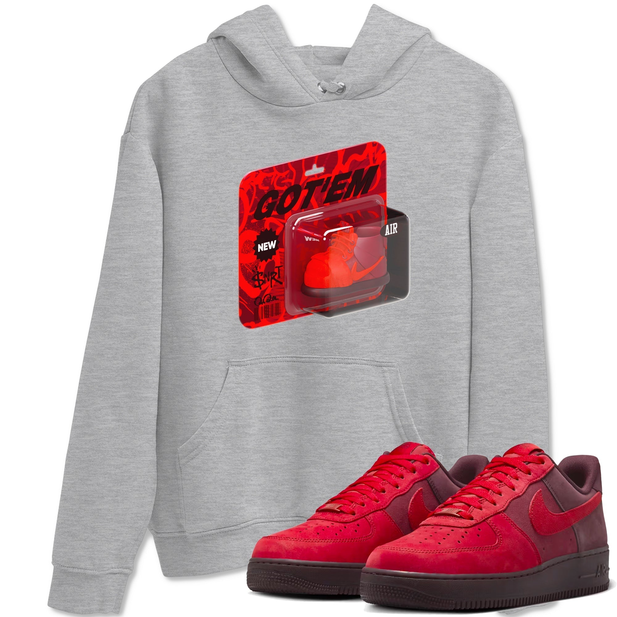 Vintage Toy Packaging snkmatch Tees - Air Force 1 Layers Of Love