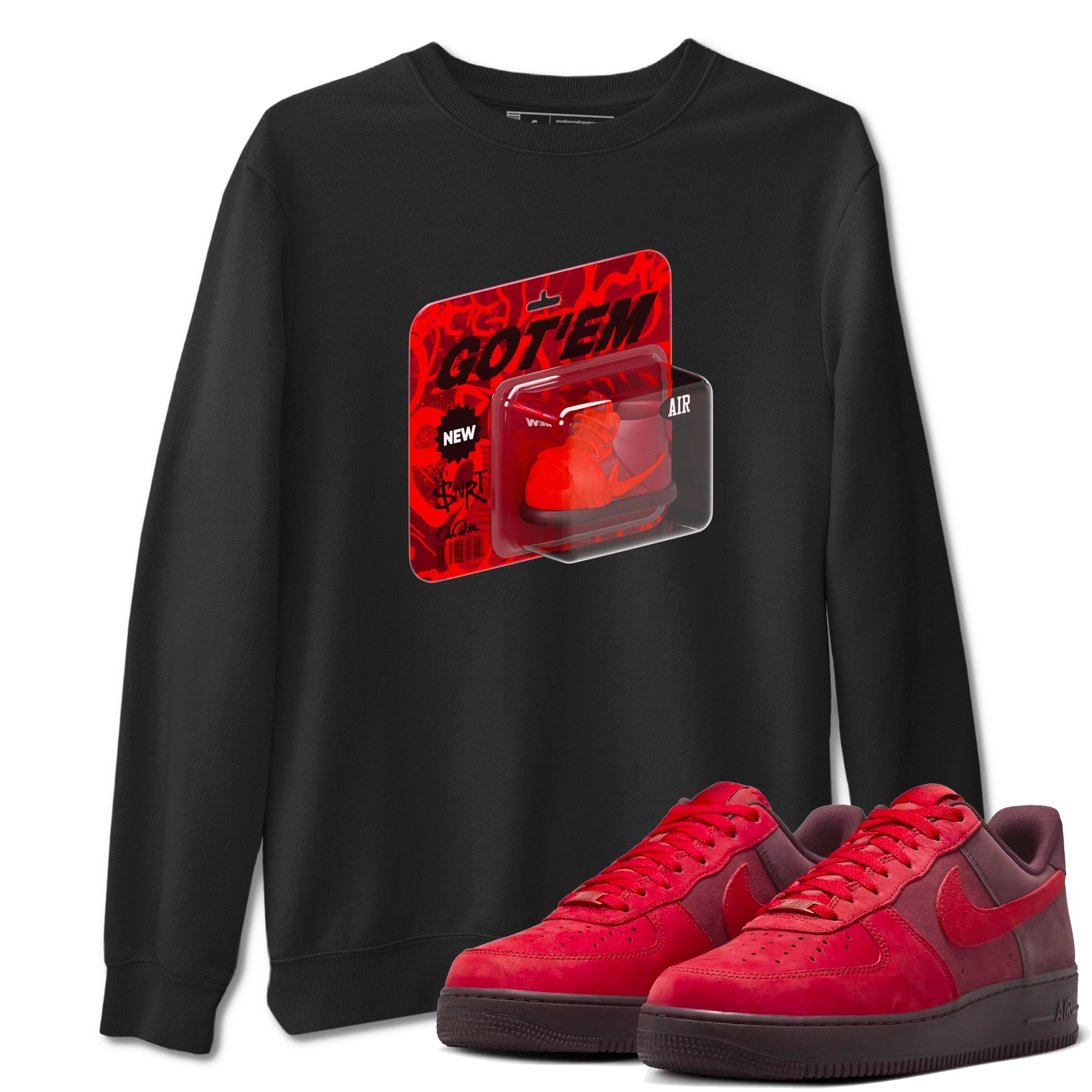 Vintage Toy Packaging snkmatch Tees - Air Force 1 Layers Of Love